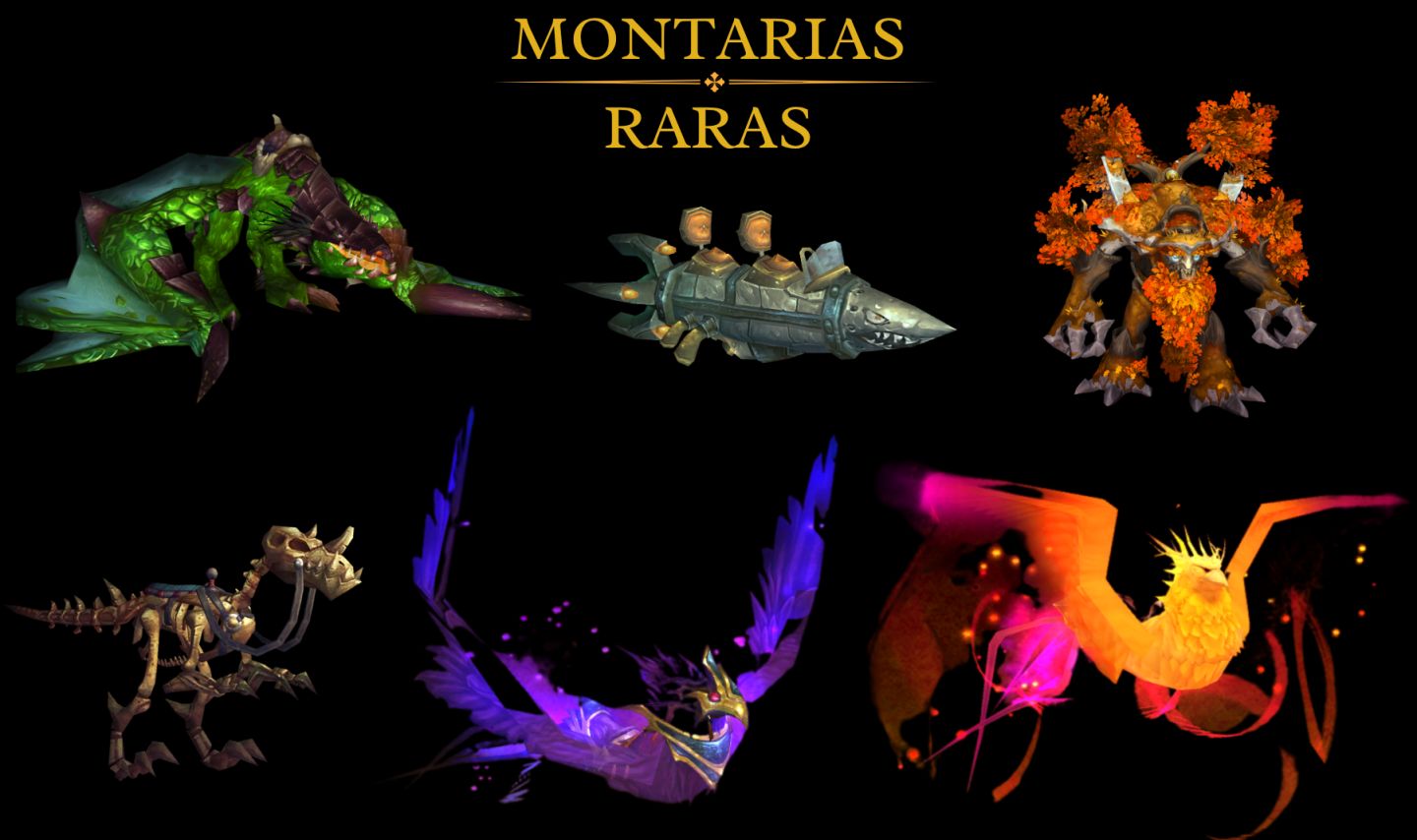 Conta WoW antiga com itens raros colecionáveis!