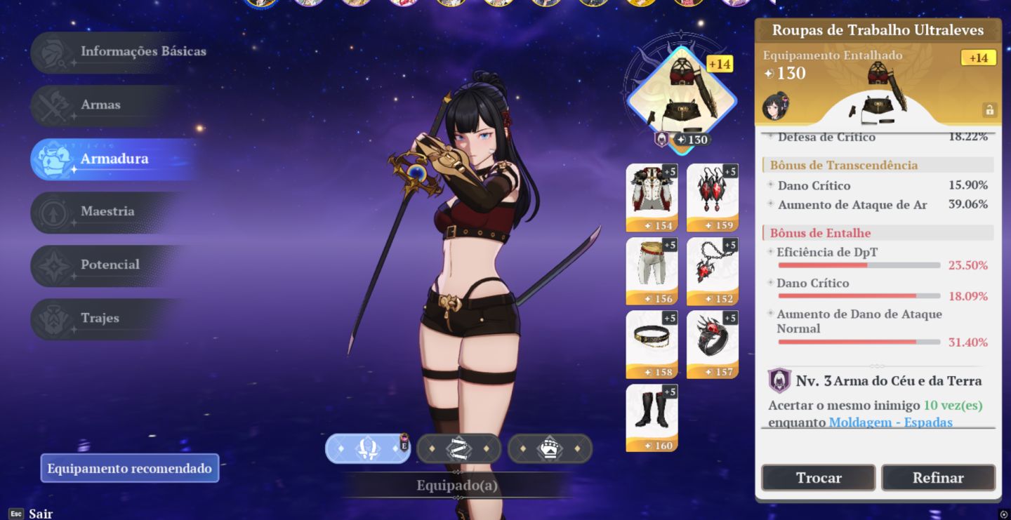 KHALA P10 TRAJE LVL 14 COM SELETOR SSR