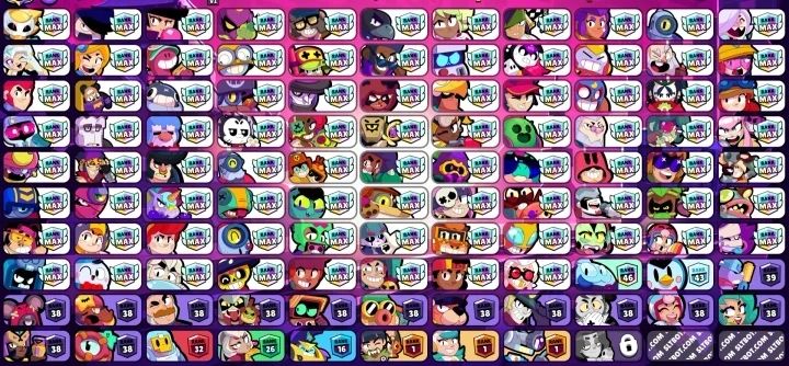 Conta brawl stars +100k/107 brawlers/quase na fama solar+2 contas clash of clans