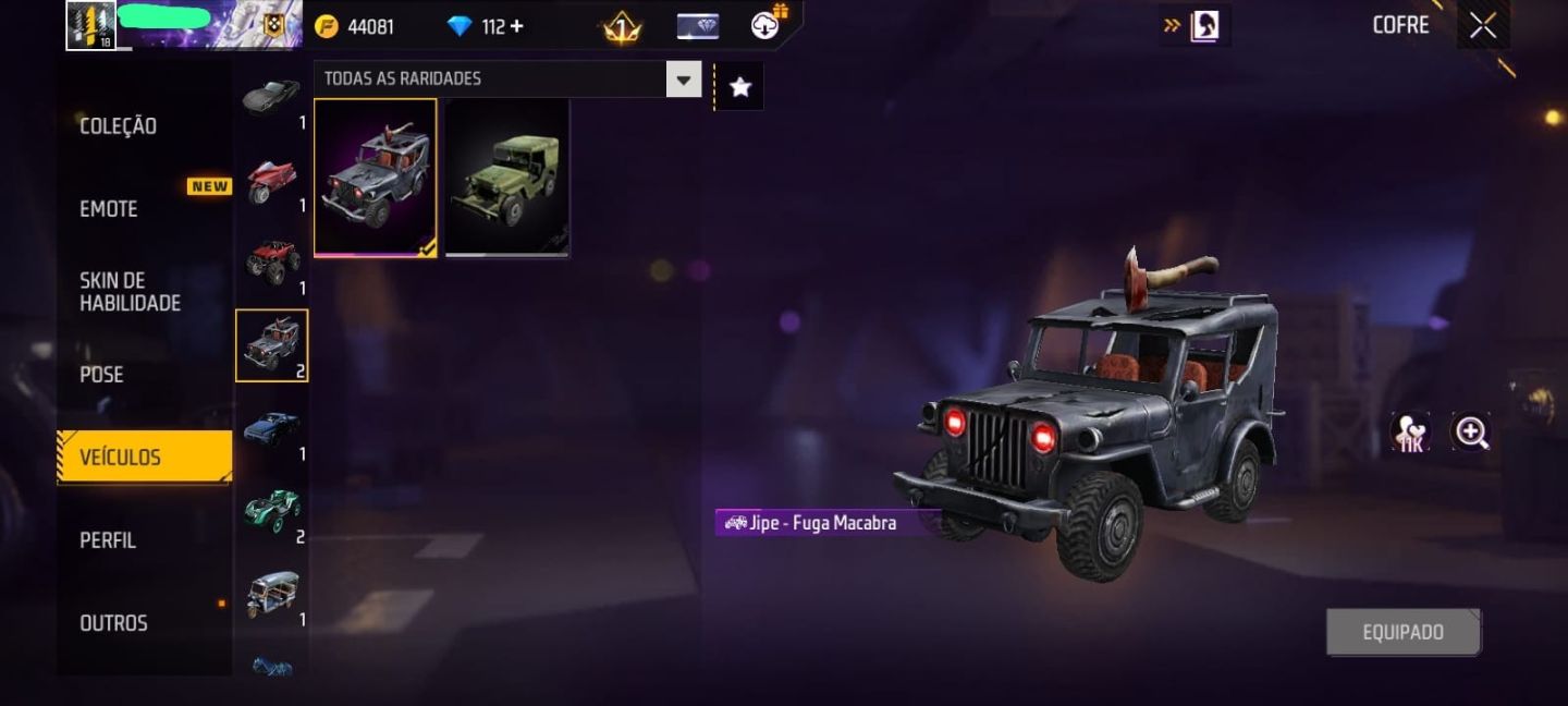 CONTA FF COMPLETA NV 18 - CONJUNTO RAPOSA DO ÁRTICO + SOMBRA DA NOITE