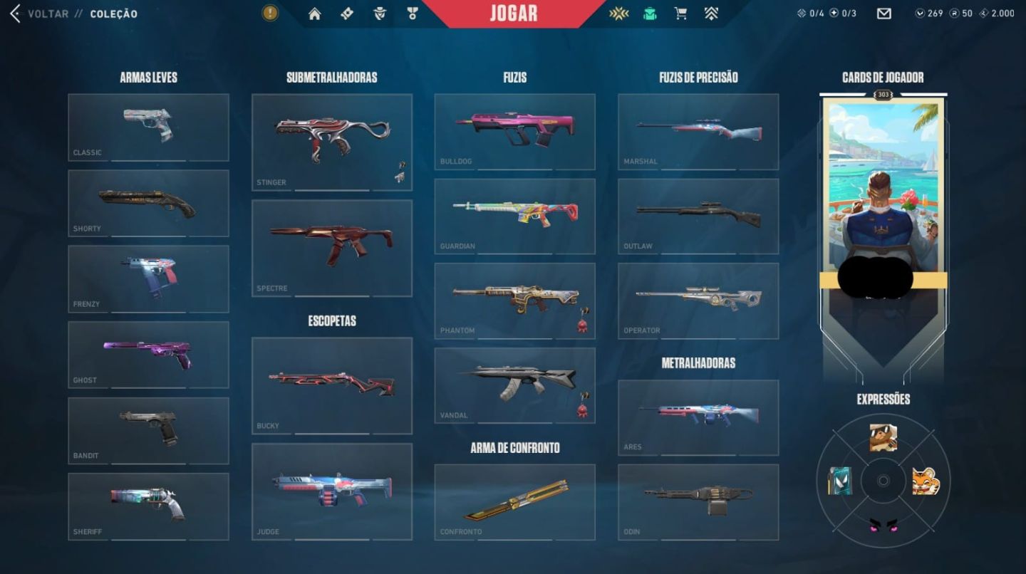CONTA LOL + VALORANT | 240 SKINS NO LOL + 15 SKINS NO VALORANT