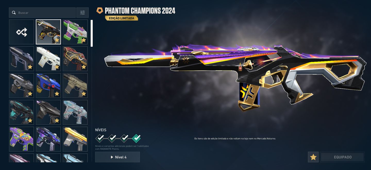 Conta Valorant Mais de 8K em Skins