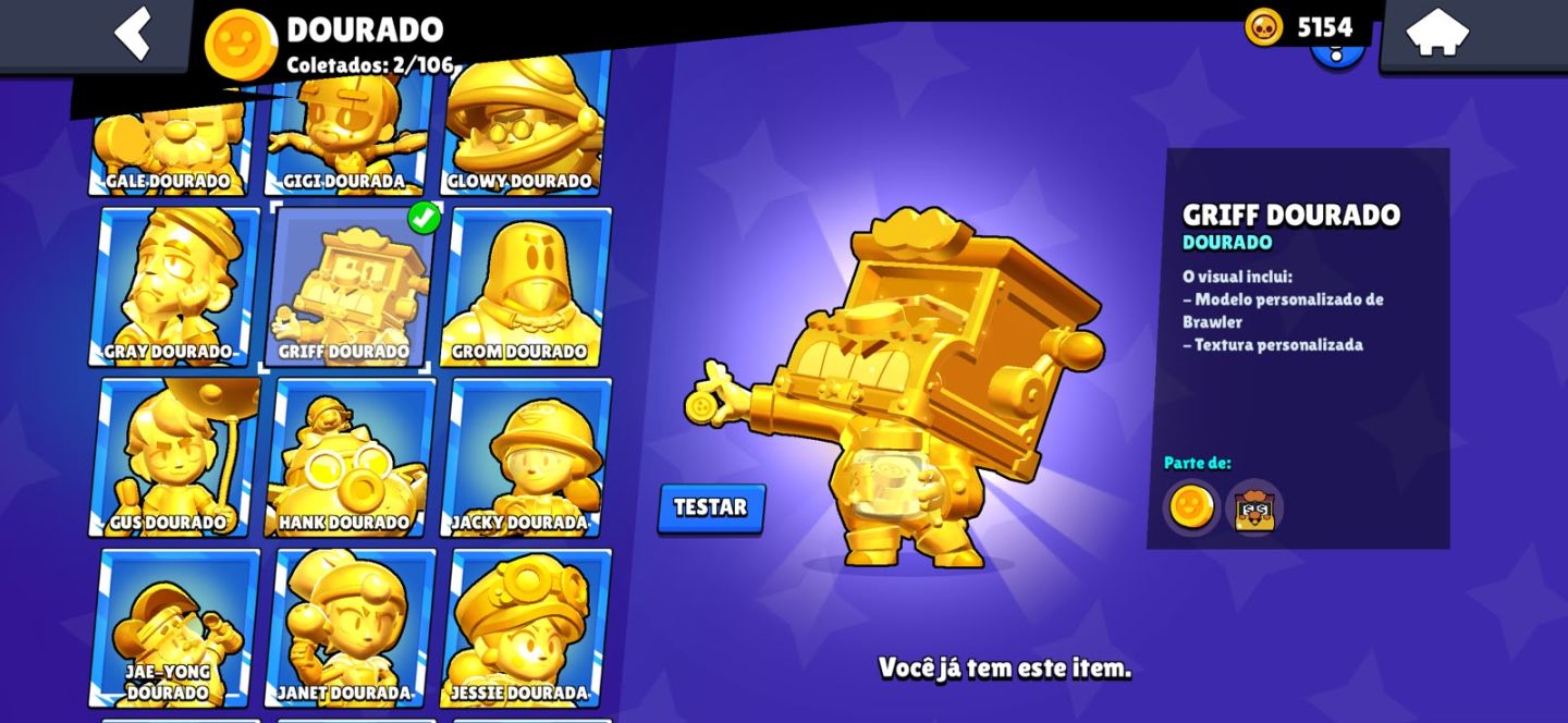 CONTA DE BRAWL STARS 64K DE TROFEUS |107 BRAWLERS |PROMO