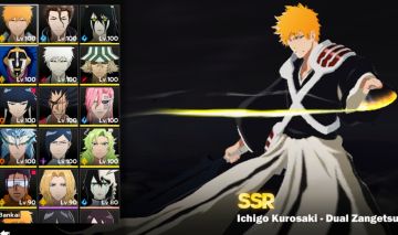 Conta De Bleach Soul Resonanse Upada Lv76 +Inf na descrição