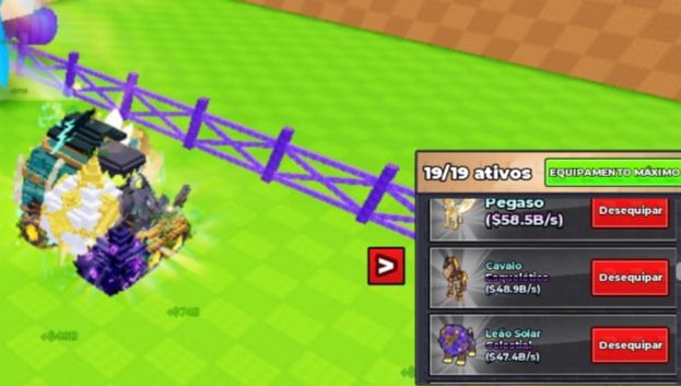Conta focada roube um ovo 4t, 180b speed e com 8 divinos