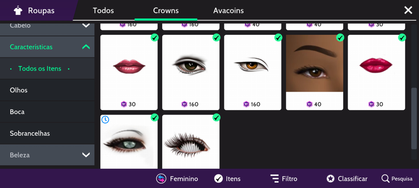 Conta avakin unissex