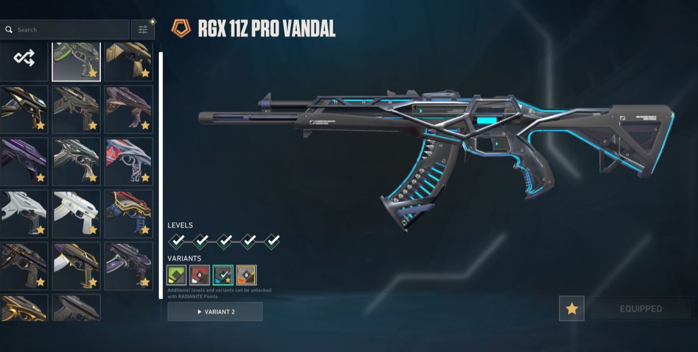 CONTA VALORANT MUITAS SKINS