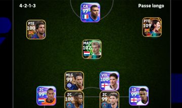 CONTA EFOOTBALL: Messi blitz culer 110, Goleiro 107