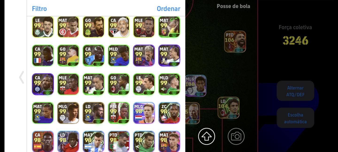 EFOOTBALL 3253 DE FORÇA