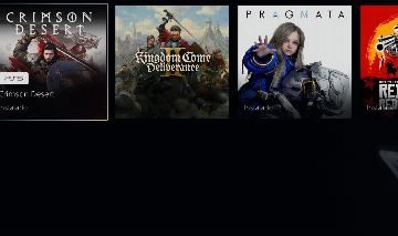 Conta PSN com diversos jogos como Crimson desert e PRAGMATA