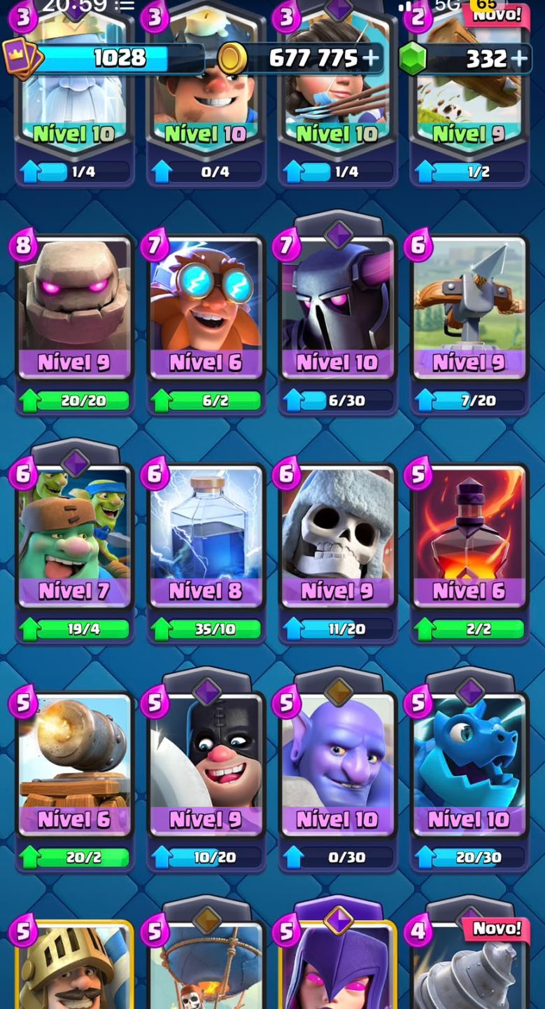 CONTA CLASH ROYALE +5500 TROFÉUS 2 CAMPEOES!!!