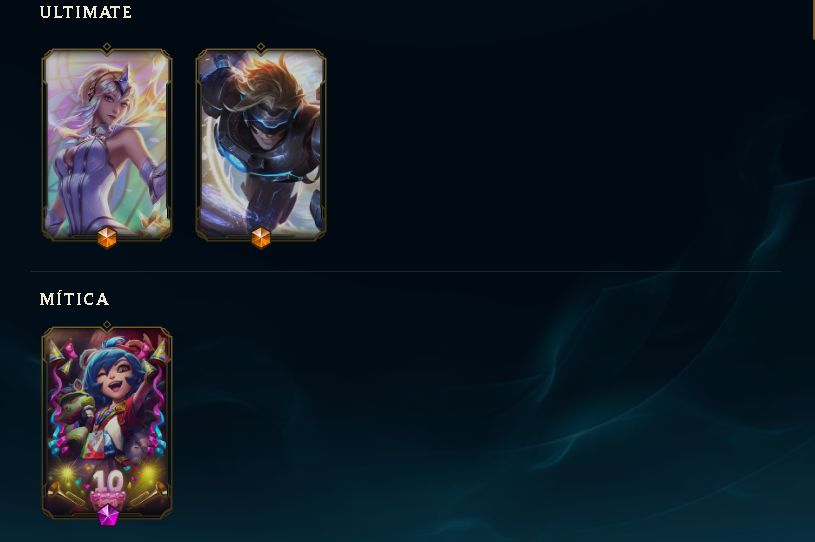 Conta lvl 190 Unranked 131 skins