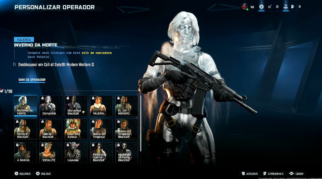 CONTAS WARZONE PRESTIGIO 9 NEXUS CAMUFLAGEM b07 WARZONE