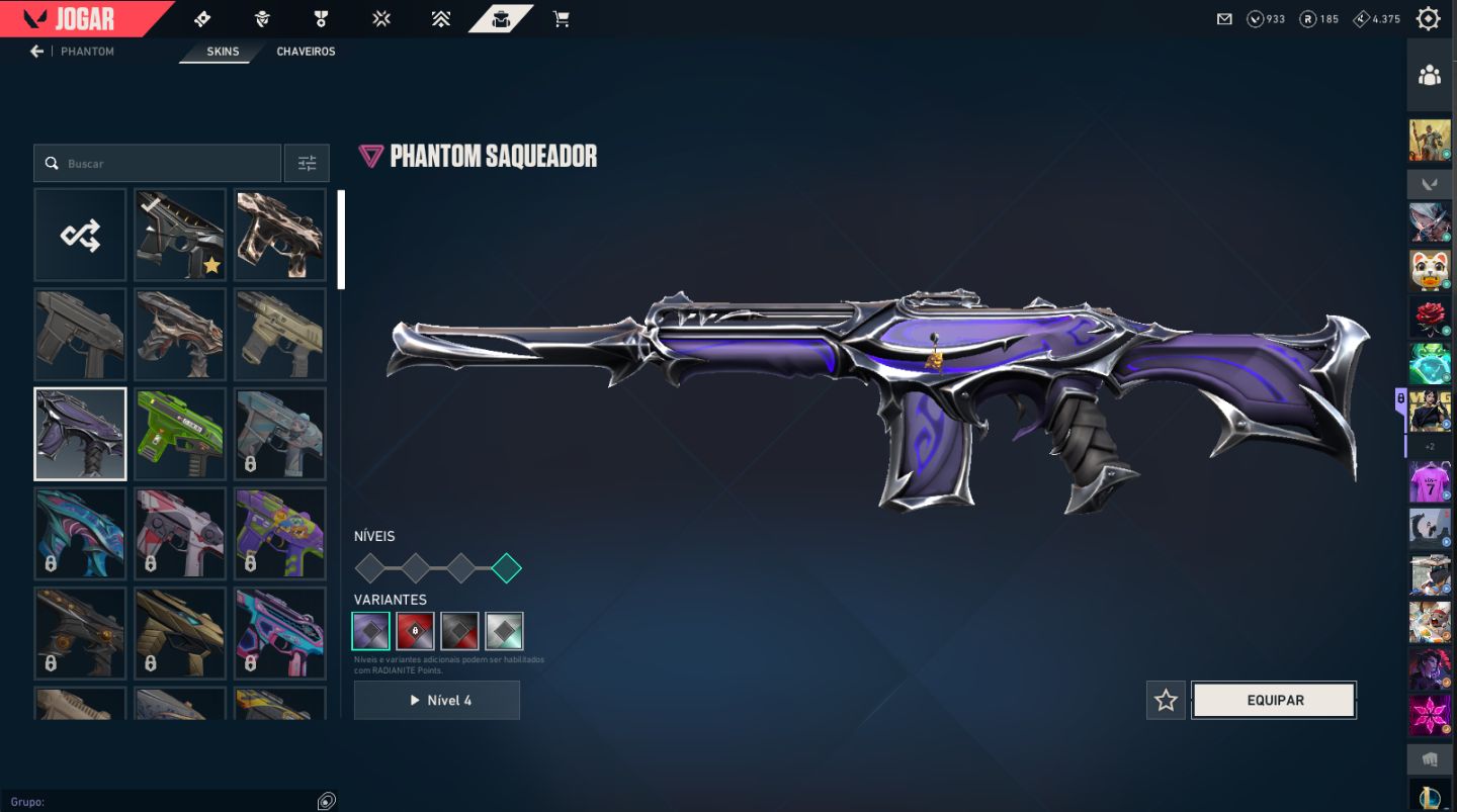 CONTA VALORANT | Elo Alto | cheio de skins