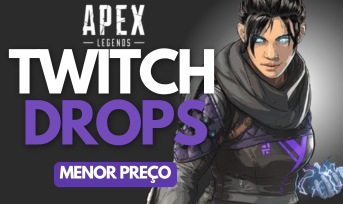 [MENOR PREÇO] APEX LEGENDS TWITCH DROPS / 14+ ITENS / SKINS / RARO