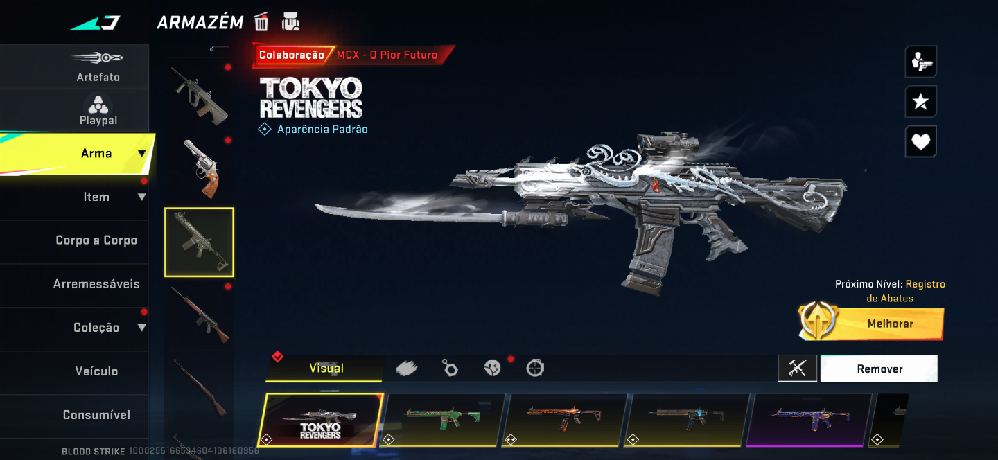 CONTA BLOOD STRIKE SKIN IZANA(VOLT) EVO SPEAR GELIDA