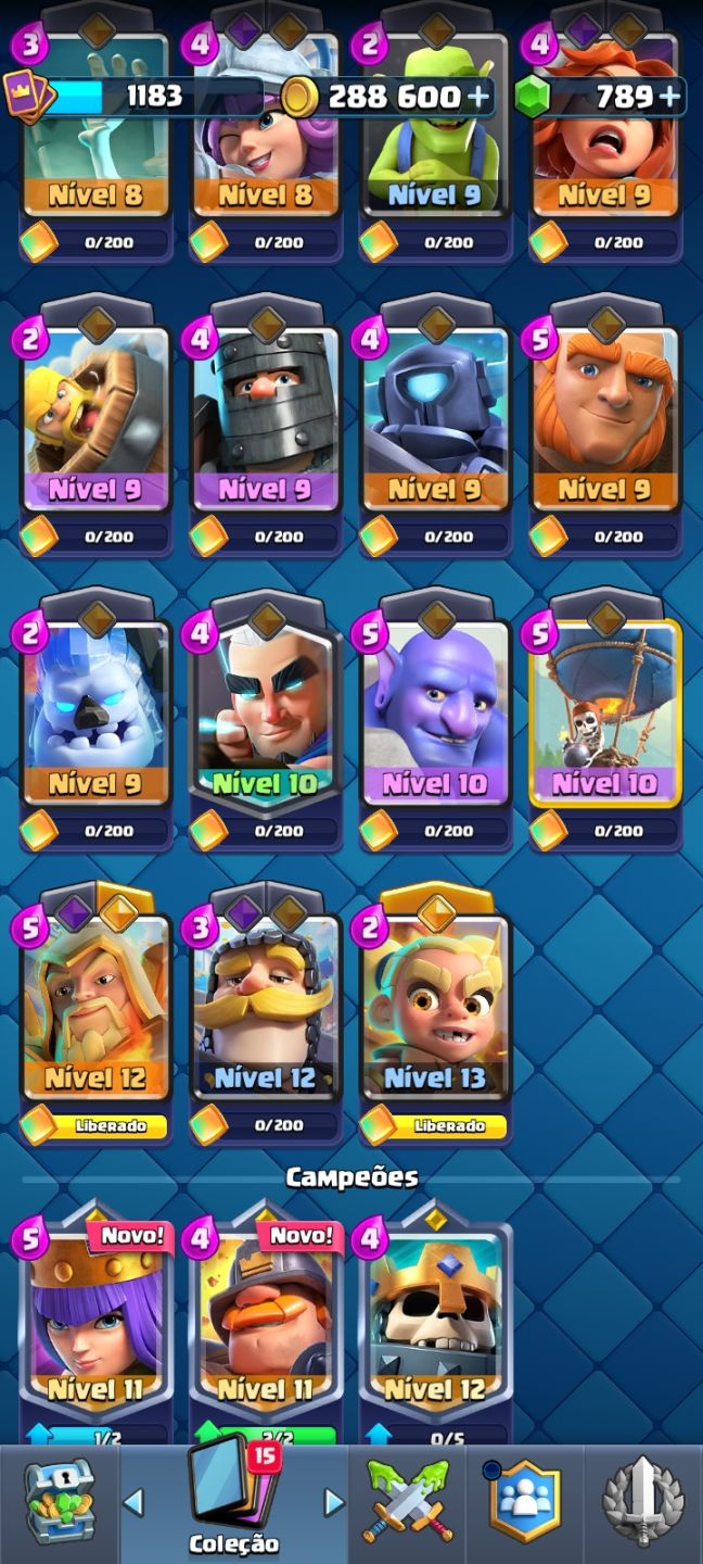 Conta Clash royale, 8k de troféus, com titulo de 8 anos de jogo