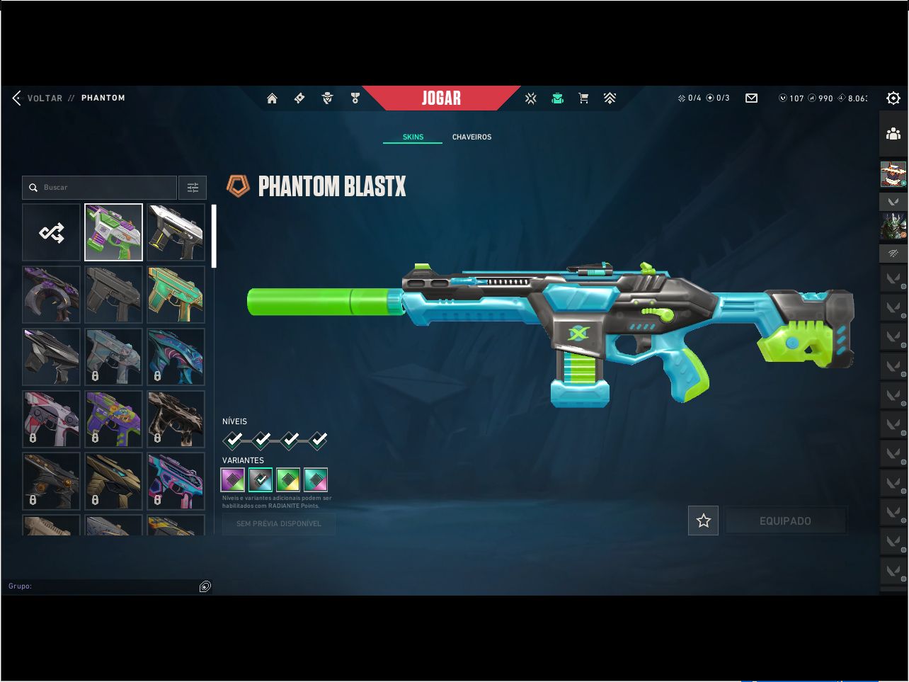 CONTA VALORANT PEAK IMO 3 COM SKINS , Imortal 1 passado, 840 gastos, dono unico