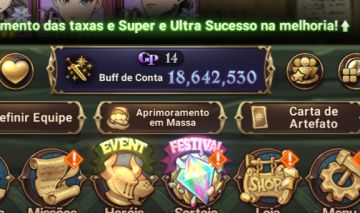 Conta com mais de 18 milhões de buff