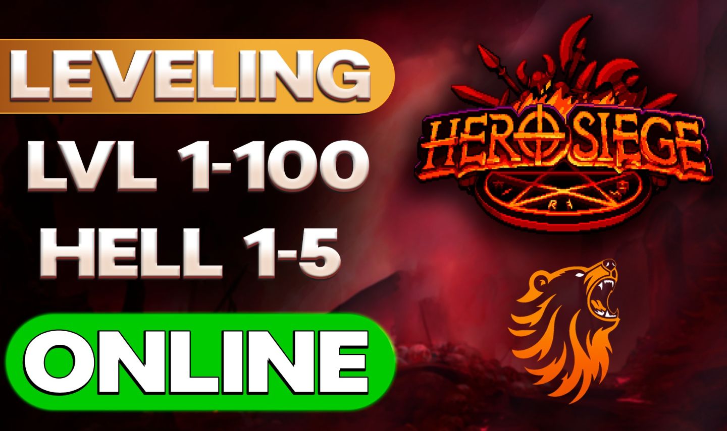 Hero Siege - Season 10 / Leveling