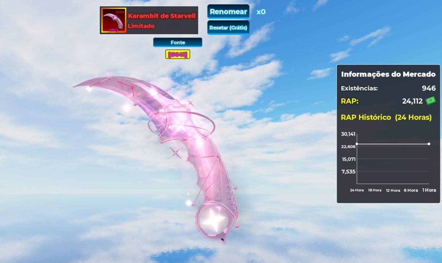SNIPER ARENA SKINS RARAS ROBLOX!