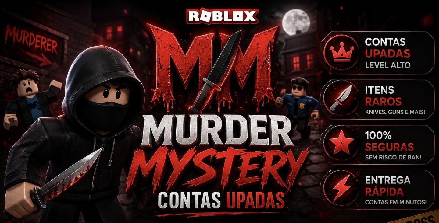 CONTAS UPADAS MM2 | LEVEL 100 | FULL ACESSO