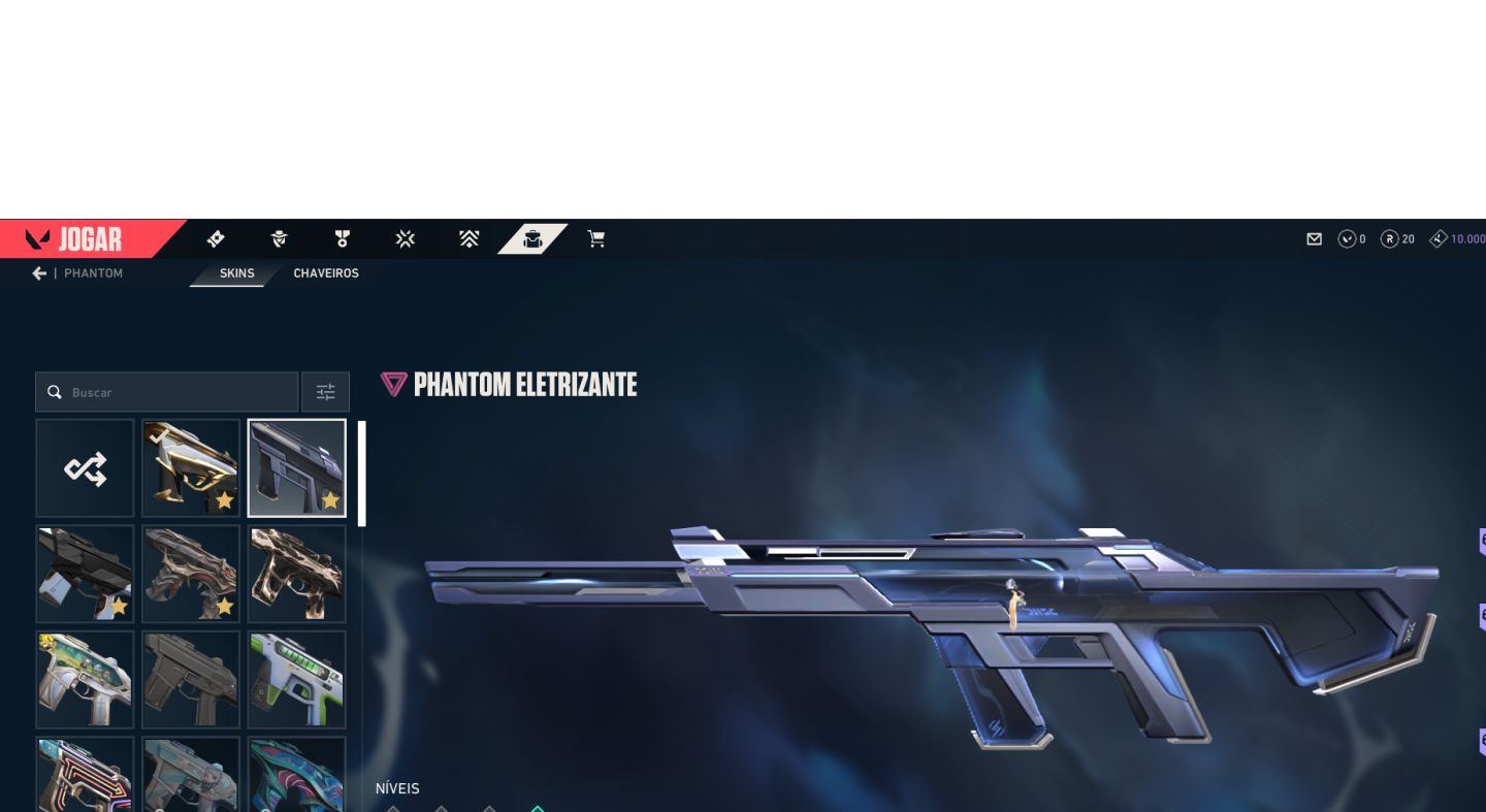 Conta Valorant Skins + Elo Diamante 2