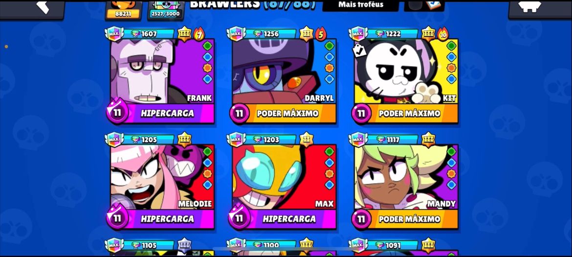 Brawl Stars ELO JOB > Mestre, Trofeus,Prestigios e mais!