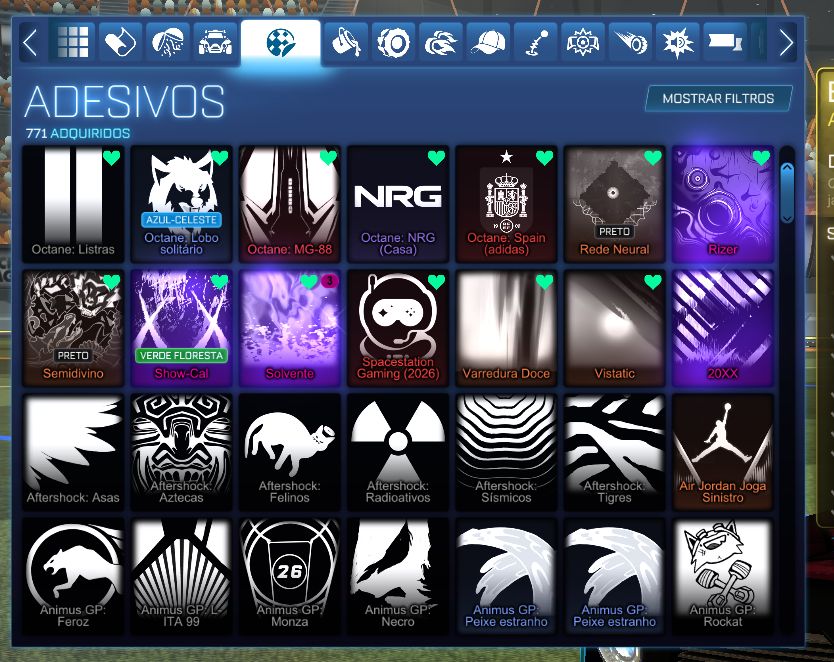 Conta Rocket League, nivel 1350, C3, STEAM, possivel alteração de e-mail.