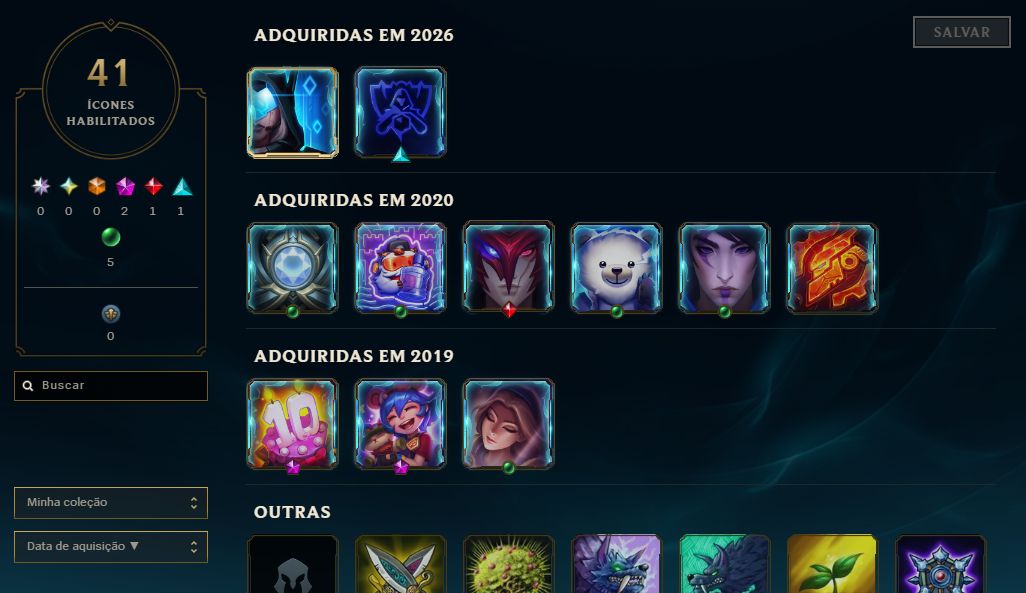 [Entrega Automática] Lol Ferro, 49 Skins, Skin Mítica, Upada na Mão, 100% Segura