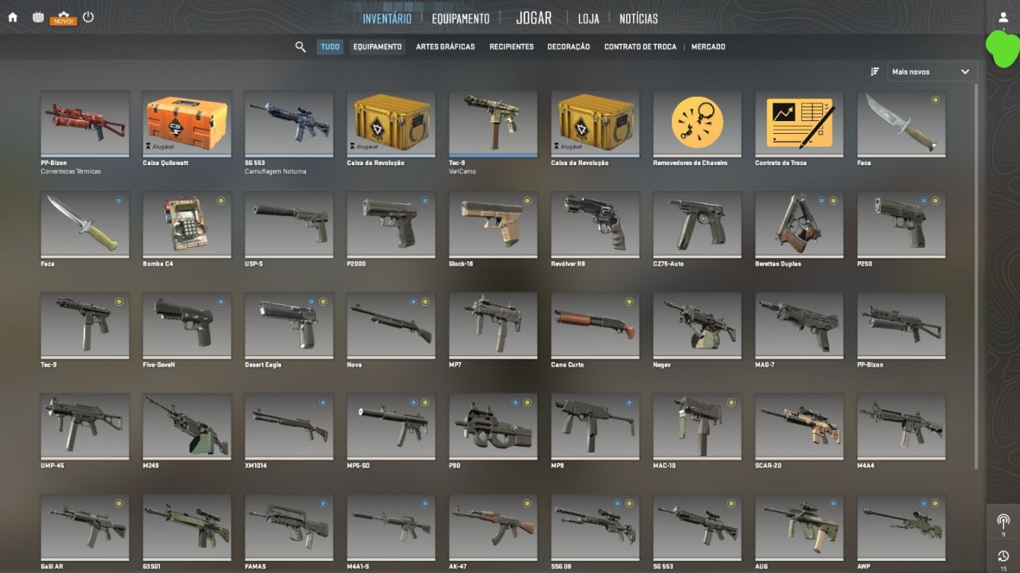 CONTAS DE CS2 PRIME + PREMIER LIBERADO