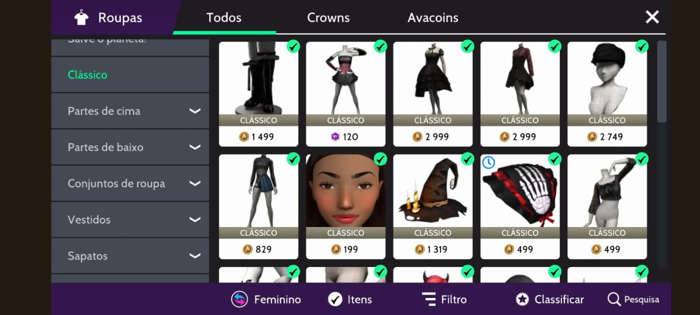 CONTA FEMININA | AVAKIN LIFE!!