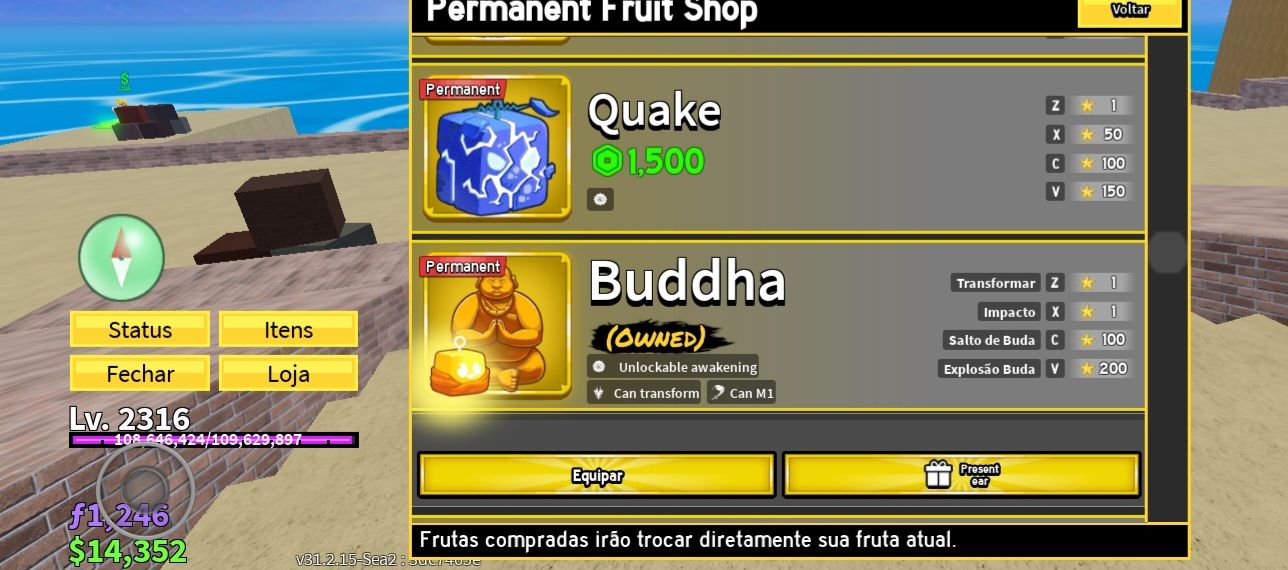 ( PROMOÇÃO) 18K+ GASTOS CONTA BLOX FRUITS + FISCH