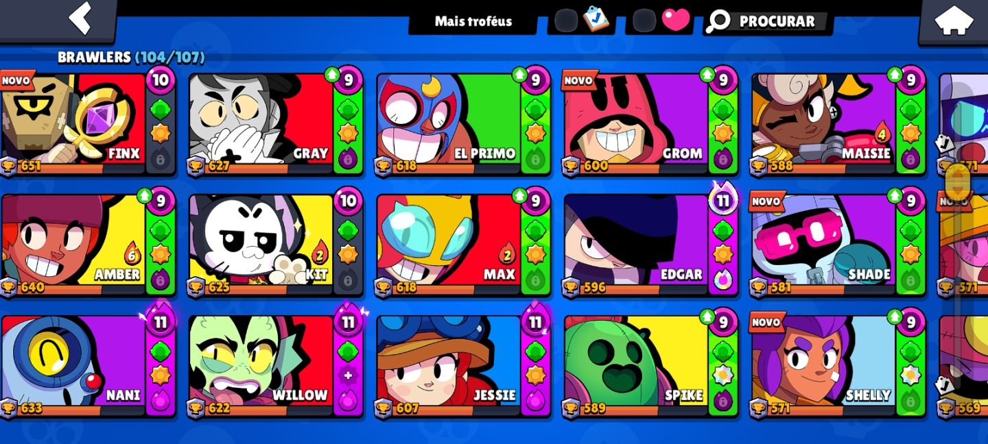 Conta de Brawl 50K de troféus, (PRA SAIR HOJE!!!))