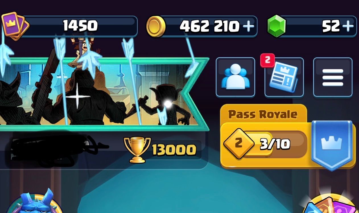 CONTA CLASH ROYALE LVL 16 10 ANOS DE JOGO
