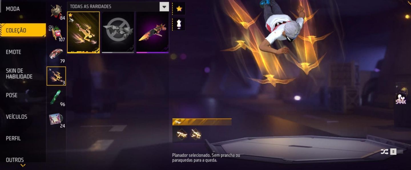 Conta FF 7 anos, prime 6 quase prime 7 faltando 5,5k de dimas.