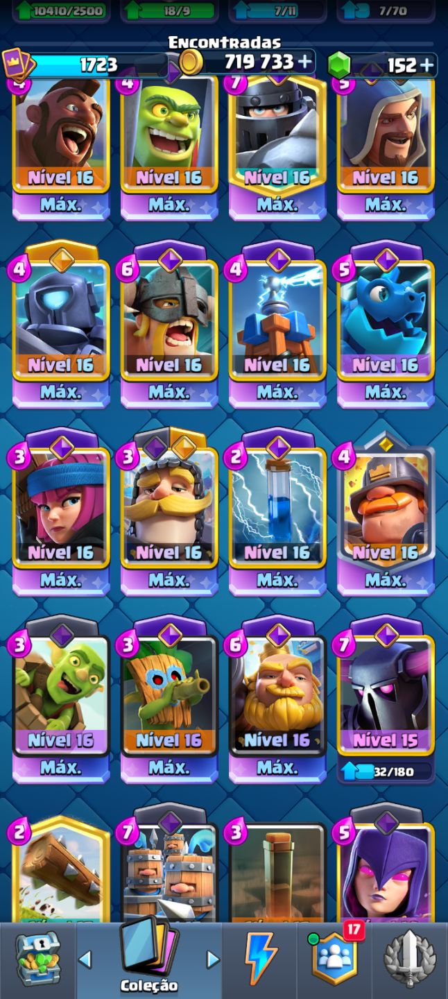 CONTA CLASH ROYALE PORTA PRO COMPETITIVO!!