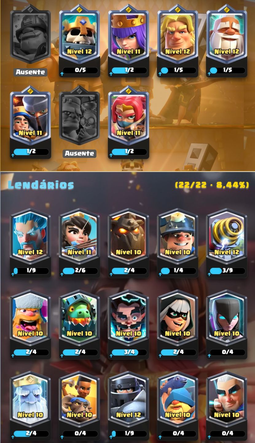 CONTA DE CLASH ROYALE | ARENA 18