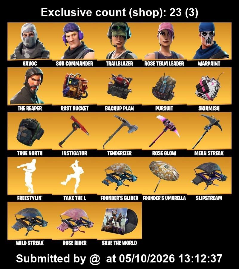 Conta Fortnite 21 Skins - The Reaper - Salve o Mundo Fundador (OG) - 1600Vbucks