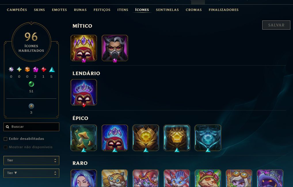 [Entrega Automática] Conta Lol Ouro, 58 Skins, 2 Lendárias, Lvl 78, Upada na Mão