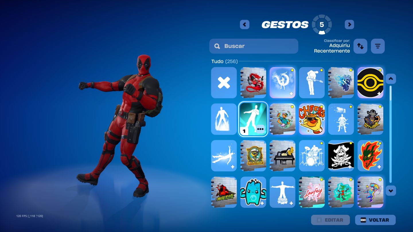 Conta Fortnite Rara 2017, Itens da Primeira Temporada, Único Dono.