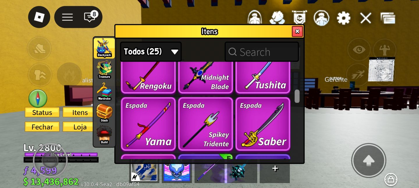 CONTA BLOX FRUITS LVL MAX | HUMAN V4 + STARLIGHT GRAVITY + CDK + TTK