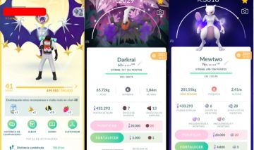 CONTA POKEMON GO LEVEL 41 | 49 LENDARIO | 57 BRILHANTE | ANO 2023 |