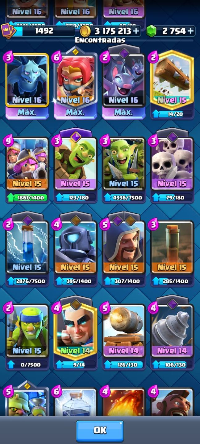 CONTA CLASH ROYALE 10 ANOS SUPER GEMADA | PREÇO NEGOCIÁVEL