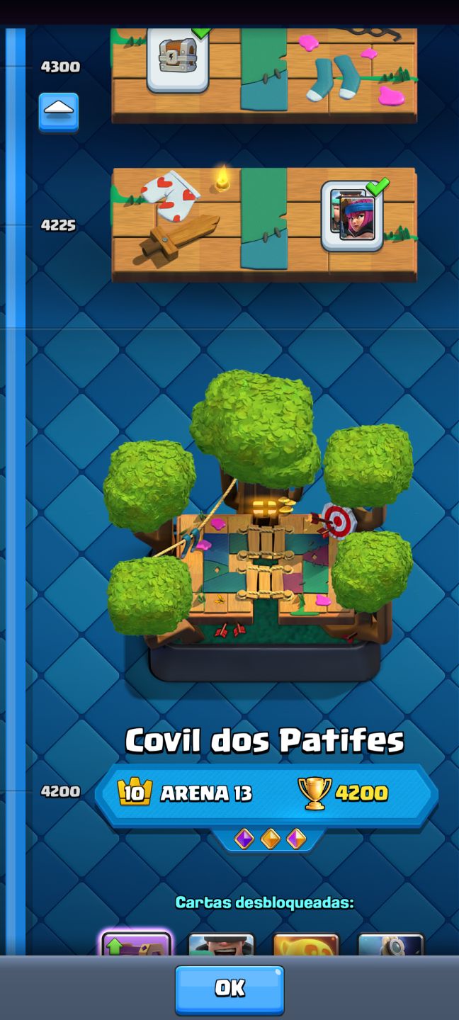 CONTA CLASH ROYALE QUASE FULL