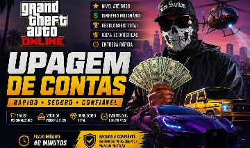 [UP] UPAGEM DE CONTAS GTA 5 ONLINE DINHEIRO CARROS E TRAJES [ENHANCED] [LEGACY]