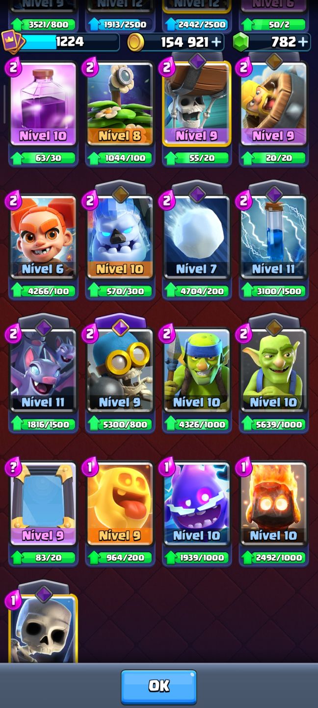 Conta rara de clash +10 anos de jogo
