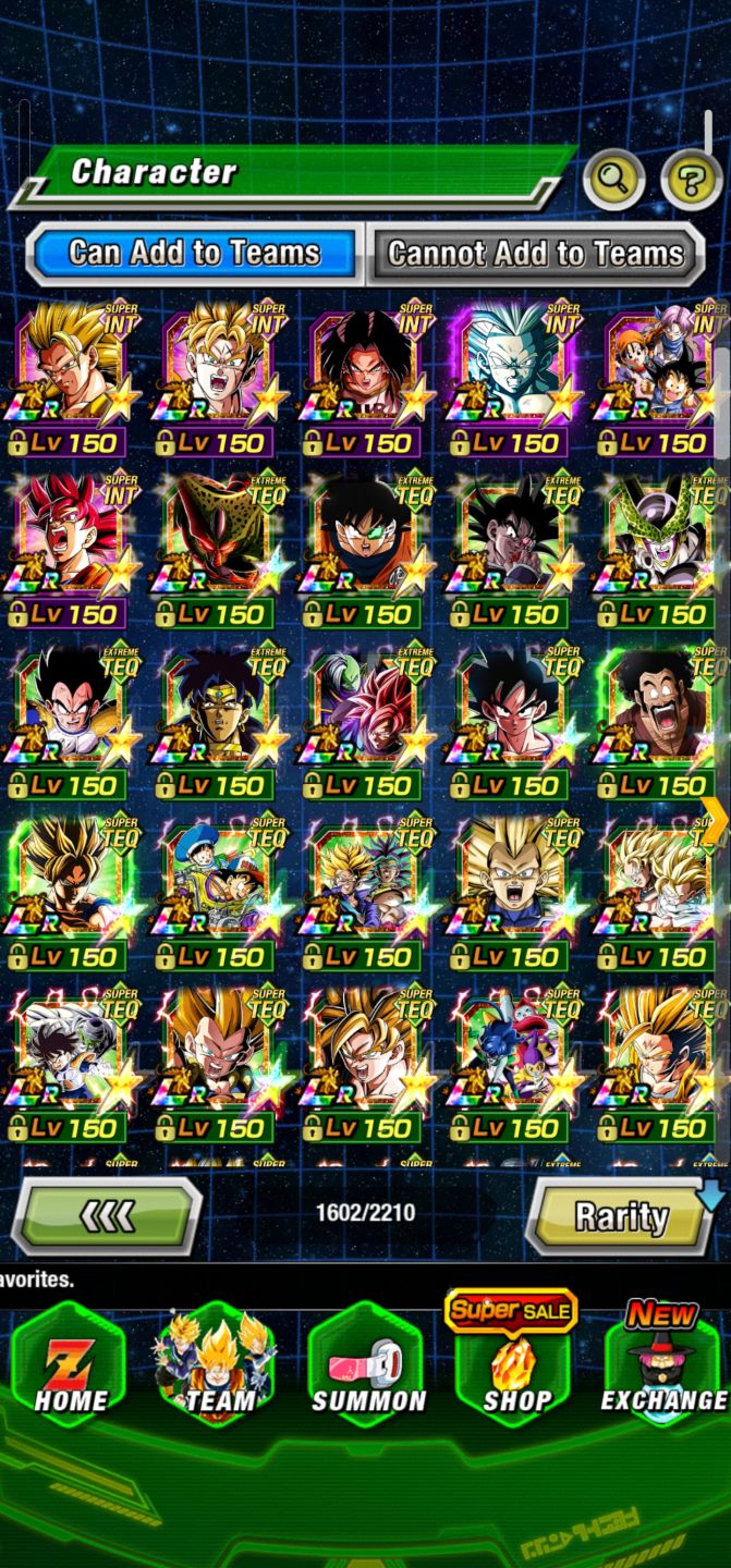 Conta Dokkan Battle Com Todos os LRs Da Celebração