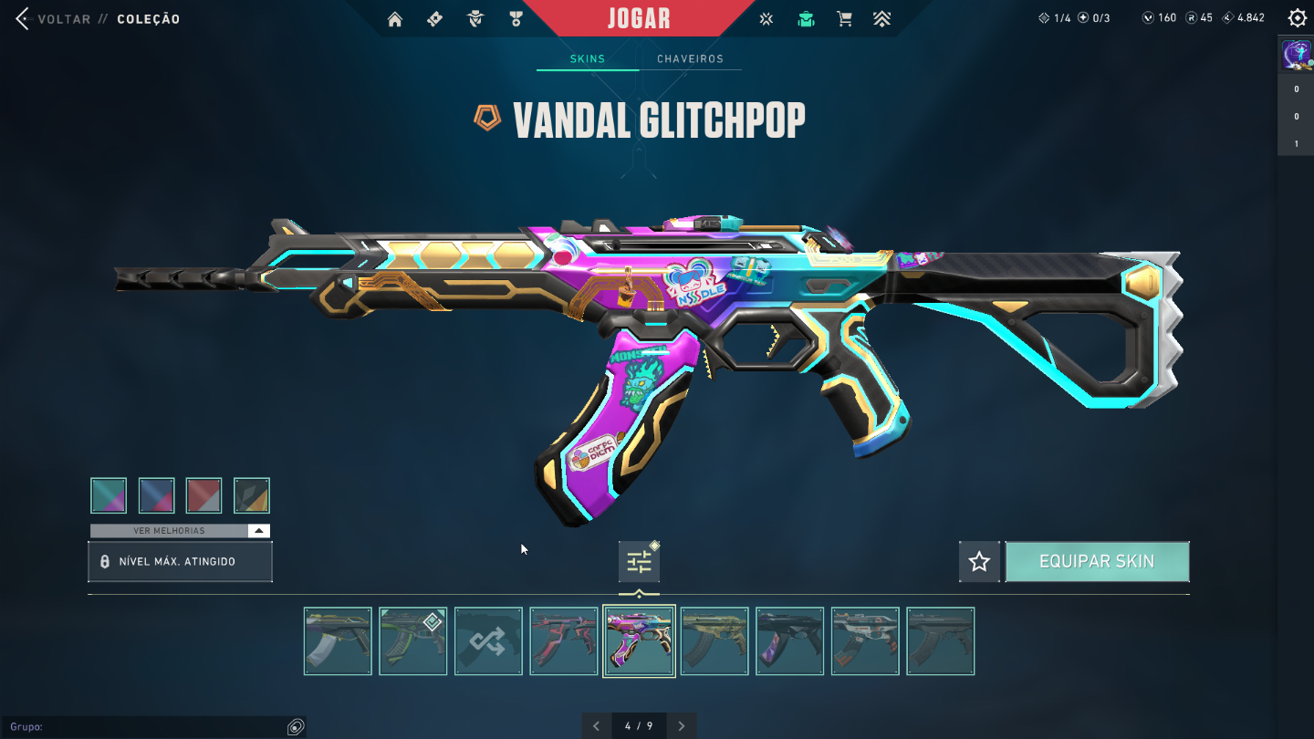 Conta Valorant R$1.379,50 em Skins + Conta LoL com TODOS os Campeões e 152 Skins