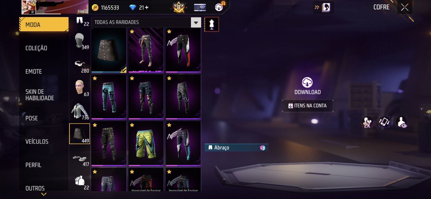 CONTA VÁRIOS PASSE ANTIGO RAGNAROK! ANGELICAL! PRIME 8 RARÍSSIMA OFERTA ÚNICA!!